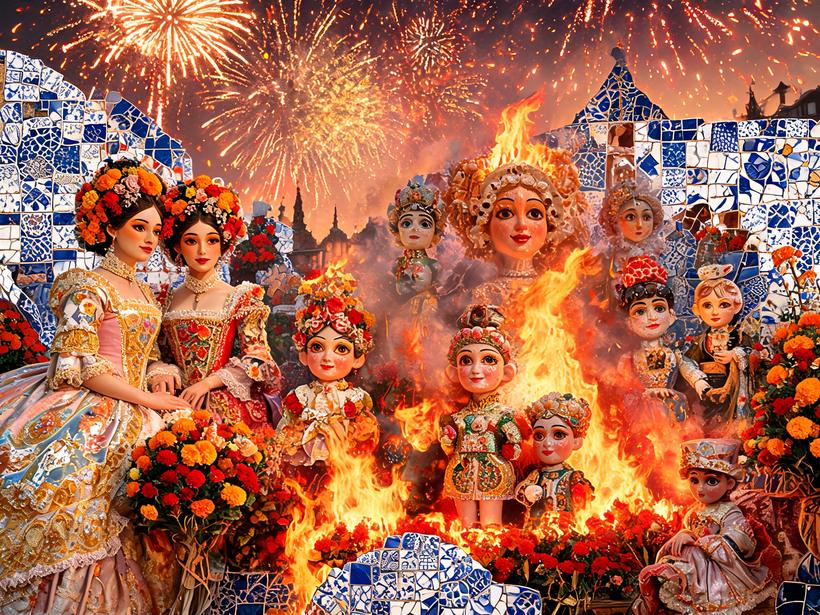 Valencia en fiestas: tradición, fuego y color